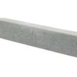 Betonbanden 10x20x100 cm Grijs